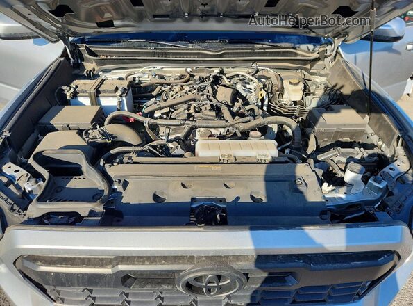 3TMLB5FN8RM000121 2024 TOYOTA TACOMA Серебряный Вид задней части салона