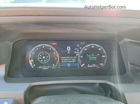 3TMLB5FN8RM000121 2024 TOYOTA TACOMA Серебряный Вид щитка приборов