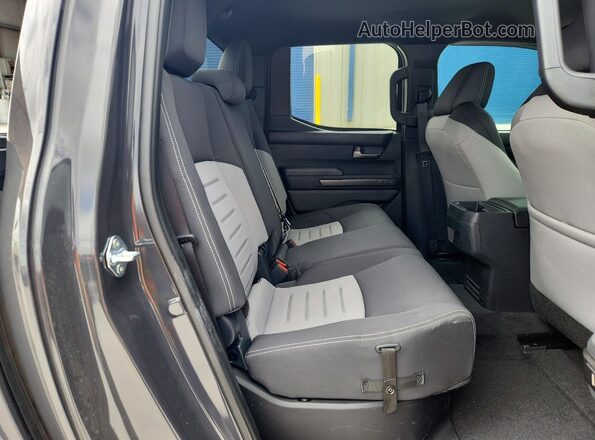 3TMLB5JN0RM078349 2024 TOYOTA TACOMA Black Rear seats view