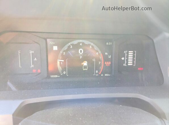 3TMLB5JN0SM108763 2025 TOYOTA TACOMA Серебряный Вид щитка приборов