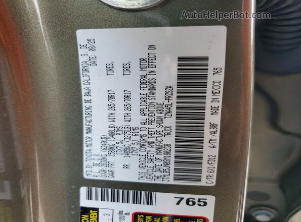 3TMLB5JN0SM180238 2025 TOYOTA TACOMA Green Вид підкапотного простору