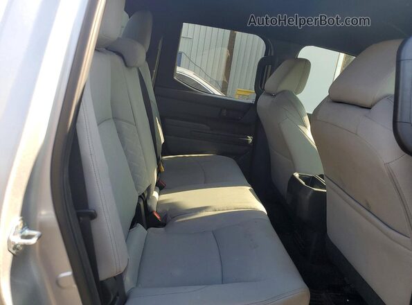 3TMLB5JN1SM134062 2025 TOYOTA TACOMA Silver Rear seats view