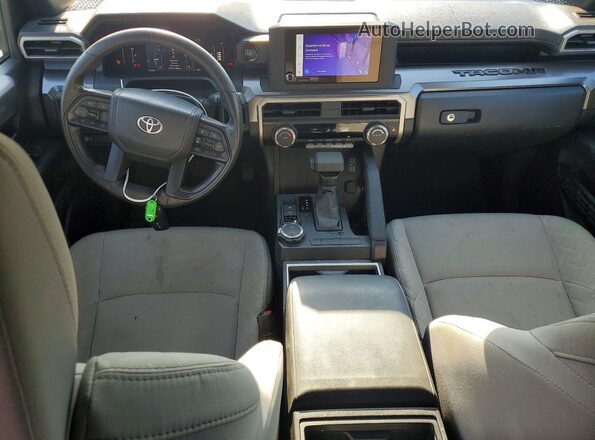 3TMLB5JN1SM134062 2025 TOYOTA TACOMA Silver Dashboard view
