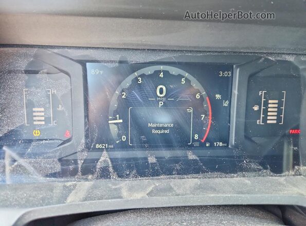 3TMLB5JN2RM033896 2024 TOYOTA TACOMA White ხელსაწყოთა პანელის ხედი