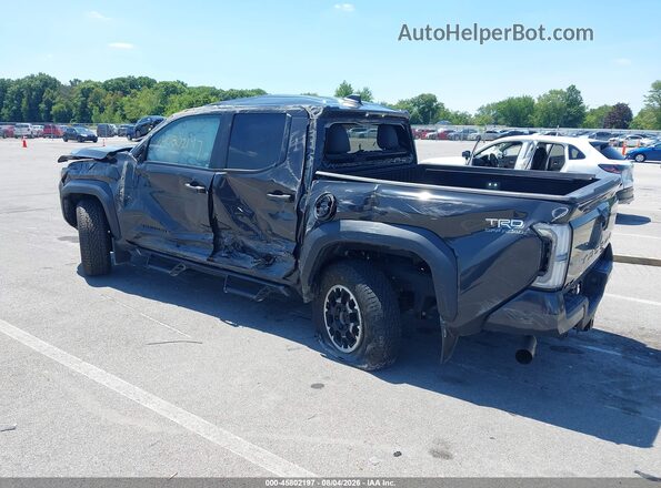3TMLB5JN3RM000907 2024 TOYOTA TACOMA Gray უკანა მარცხენა