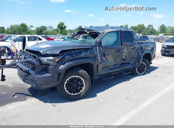 3TMLB5JN3RM000907 2024 TOYOTA TACOMA Gray წინა მარცხენა ხედი სამი მეოთხედიდან