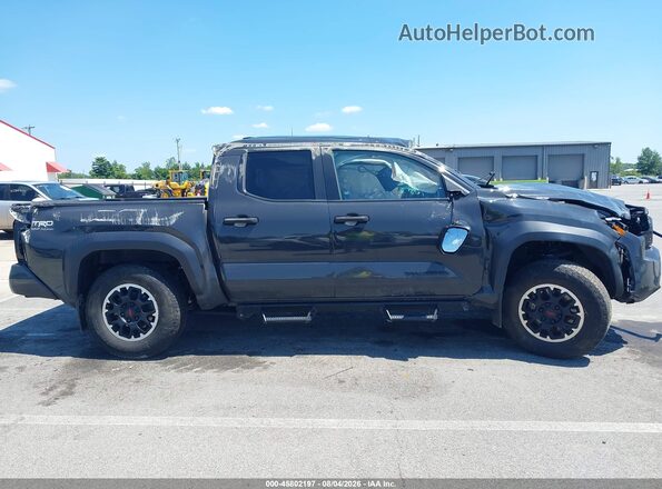 3TMLB5JN3RM000907 2024 TOYOTA TACOMA Gray უკანა სალონის ხედი