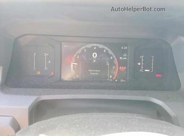 3TMLB5JN3RM035978 2024 TOYOTA TACOMA Серый Вид щитка приборов