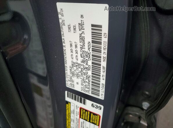 3TMLB5JN3RM057561 2024 TOYOTA TACOMA Серый Вид подкапотного пространства