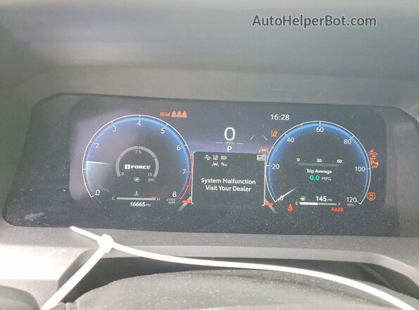 3TMLB5JN3RM057561 2024 TOYOTA TACOMA Серый Вид щитка приборов