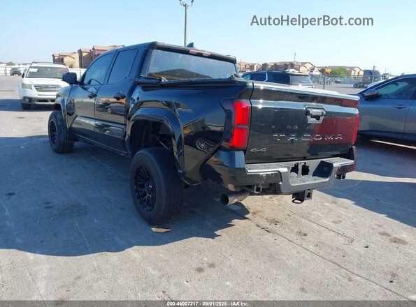 3TMLB5JN3SM143703 2025 TOYOTA TACOMA Black უკანა მარცხენა