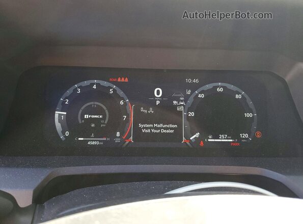 3TMLB5JN4RM001502 2024 TOYOTA TACOMA Tan Вид щитка приладів