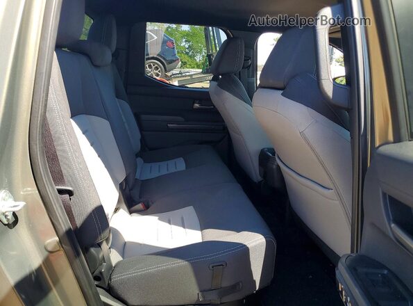 3TMLB5JN4RM001502 2024 TOYOTA TACOMA Tan Вид задніх сидінь