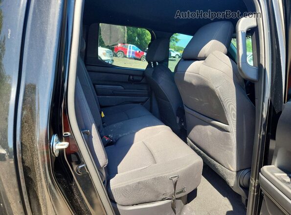 3TMLB5JN4SM122133 2025 TOYOTA TACOMA Black Widok tylnych siedzeń