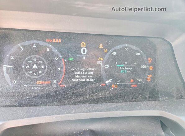 3TMLB5JN4SM137523 2025 TOYOTA TACOMA Orange Սարքավորումների վահանակի տեսք
