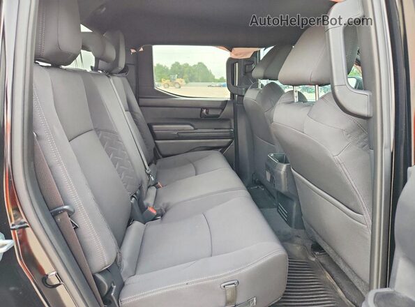 3TMLB5JN4SM193414 2025 TOYOTA TACOMA Black Vista de los asientos traseros