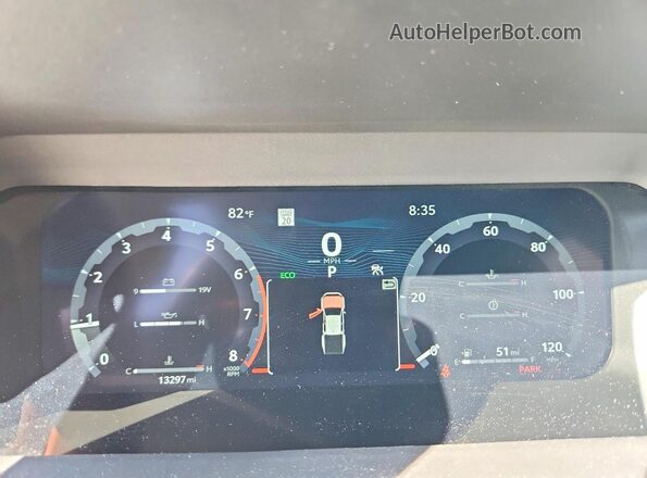 3TMLB5JN4SM207229 2025 TOYOTA TACOMA Tan ხელსაწყოთა პანელის ხედი