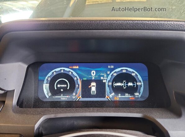 3TMLB5JN4TM212545 2026 TOYOTA TACOMA Gray Вид щитка приладів