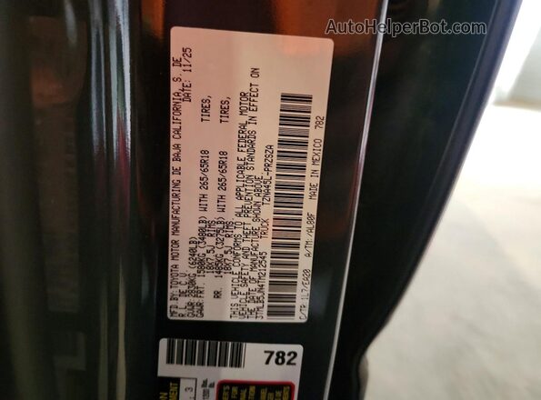 3TMLB5JN4TM212545 2026 TOYOTA TACOMA Gray Вид підкапотного простору