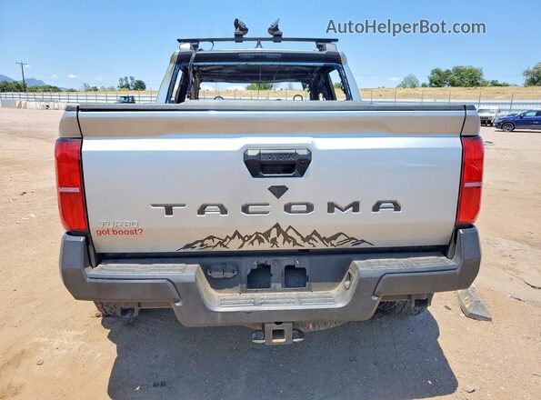 3TMLB5JN5RM004876 2024 TOYOTA TACOMA Silver Rear view