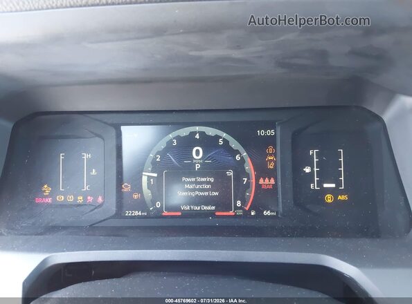 3TMLB5JN5SM110699 2025 TOYOTA TACOMA White Вид задніх сидінь