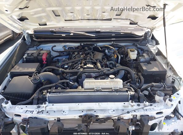 3TMLB5JN5SM110699 2025 TOYOTA TACOMA White Вид ззаду