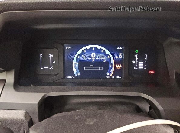 3TMLB5JN6RM000951 2024 TOYOTA TACOMA White Instrument cluster view