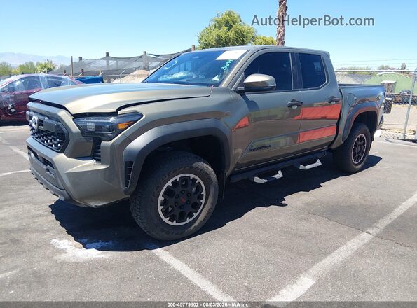 3TMLB5JN6RM025476 2024 TOYOTA TACOMA Желто-коричневый Передняя левая четверть