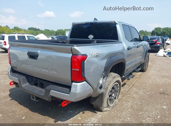 3TMLB5JN6SM112669 2025 TOYOTA TACOMA Серебряный Задняя правая четверть