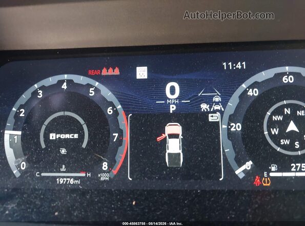 3TMLB5JN6SM112669 2025 TOYOTA TACOMA Серебряный Вид задних сидений