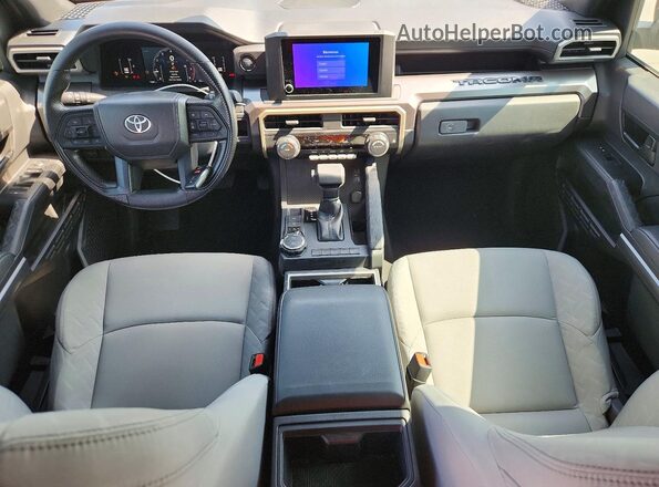 3TMLB5JN6SM151438 2025 TOYOTA TACOMA Black Vista del salpicadero