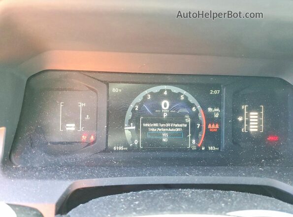 3TMLB5JN6SM168174 2025 TOYOTA TACOMA Gray Вид щитка приладів