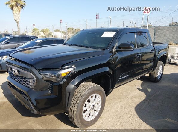 3TMLB5JN7SM110333 2025 TOYOTA TACOMA Black Առջևի ձախ երեք քառորդ տեսարան