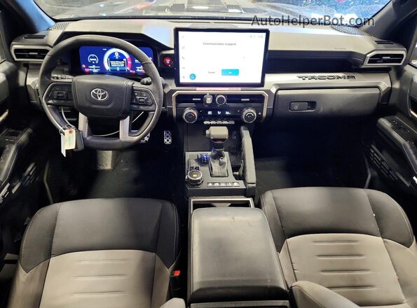 3TMLB5JN8RM038827 2024 TOYOTA TACOMA Gray Dashboard view