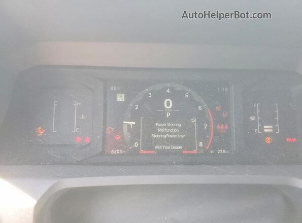 3TMLB5JN8TM238839 2026 TOYOTA TACOMA Gray Vista del cuadro de instrumentos