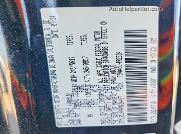 3TMLB5JN9RM036407 2024 TOYOTA TACOMA Black Engine compartment view