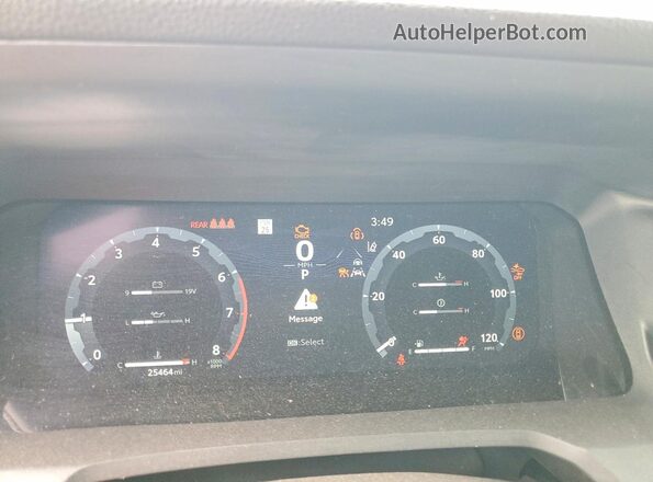 3TMLB5JN9SM089694 2025 TOYOTA TACOMA Tan Սարքավորումների վահանակի տեսք