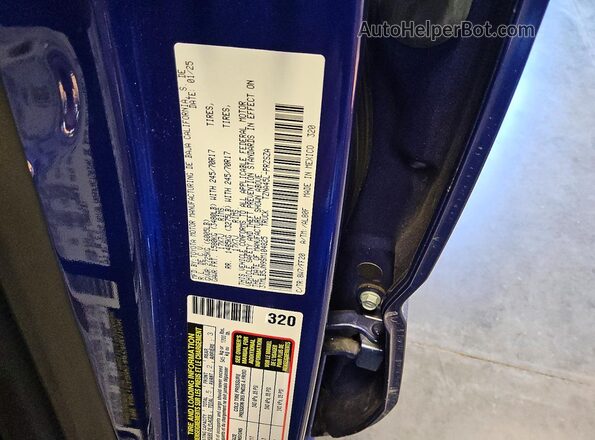 3TMLB5JN9SM104825 2025 TOYOTA TACOMA Blue Widok komory silnika