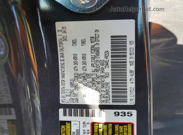 3TMLB5JN9SM131992 2025 TOYOTA TACOMA Gray Engine compartment view