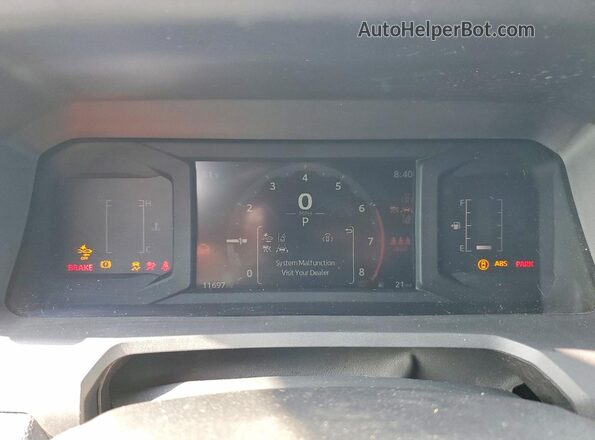 3TMLB5JN9SM179265 2025 TOYOTA TACOMA Black Vista del cuadro de instrumentos