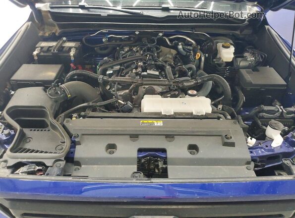 3TMLB5JN9SM184899 2025 TOYOTA TACOMA Blue Rear interior view