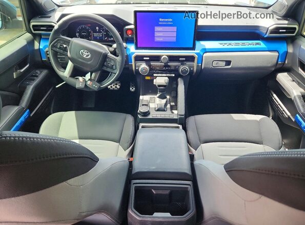 3TMLB5JN9TM214811 2026 TOYOTA TACOMA Blue Dashboard view