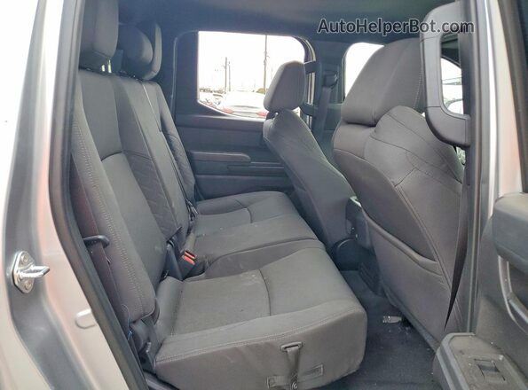 3TMLB5JNXSM121651 2025 TOYOTA TACOMA Silver Rear seats view