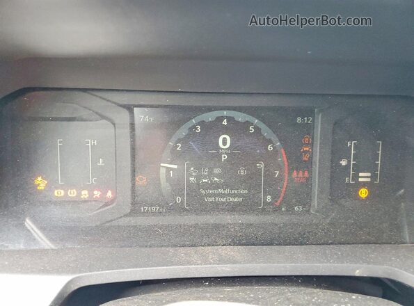 3TMLB5JNXSM121651 2025 TOYOTA TACOMA Silver Instrument cluster view