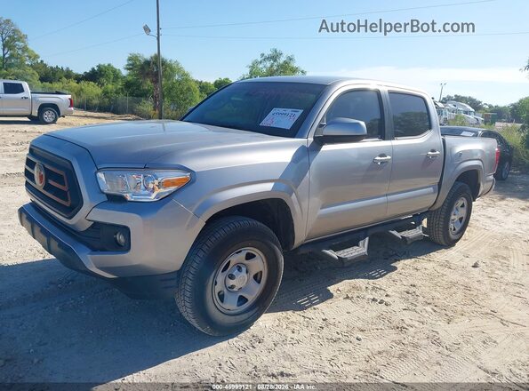 3TYAX5GN0MT019640 2021 TOYOTA TACOMA Silver Передня ліва чверть