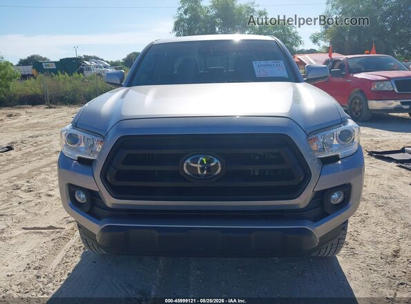 3TYAX5GN0MT019640 2021 TOYOTA TACOMA Silver Вид щитка приладів