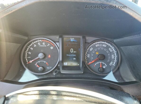 3TYAX5GN0MT023204 2021 TOYOTA TACOMA Red Սարքավորումների վահանակի տեսք