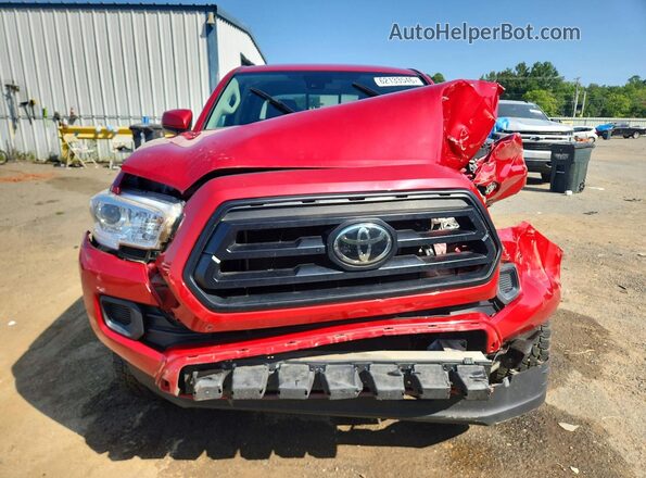 3TYAX5GN0MT023204 2021 TOYOTA TACOMA Red Դիմացի տեսք