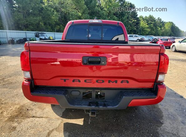 3TYAX5GN0MT023204 2021 TOYOTA TACOMA Red Հետևի տեսք