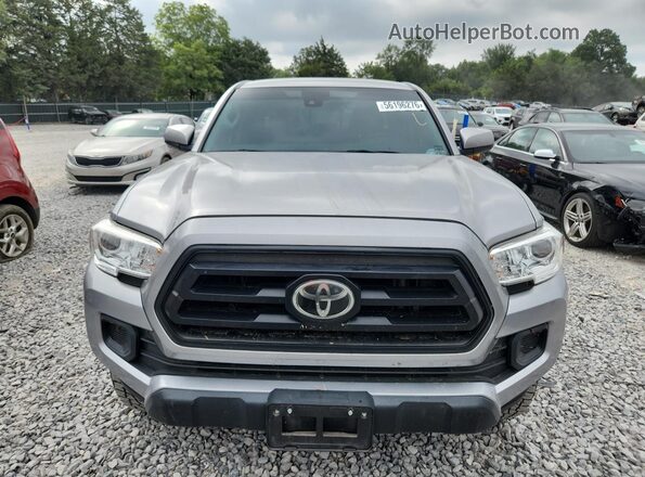 3TYAX5GN3MT024427 2021 TOYOTA TACOMA Silver Դիմացի տեսք